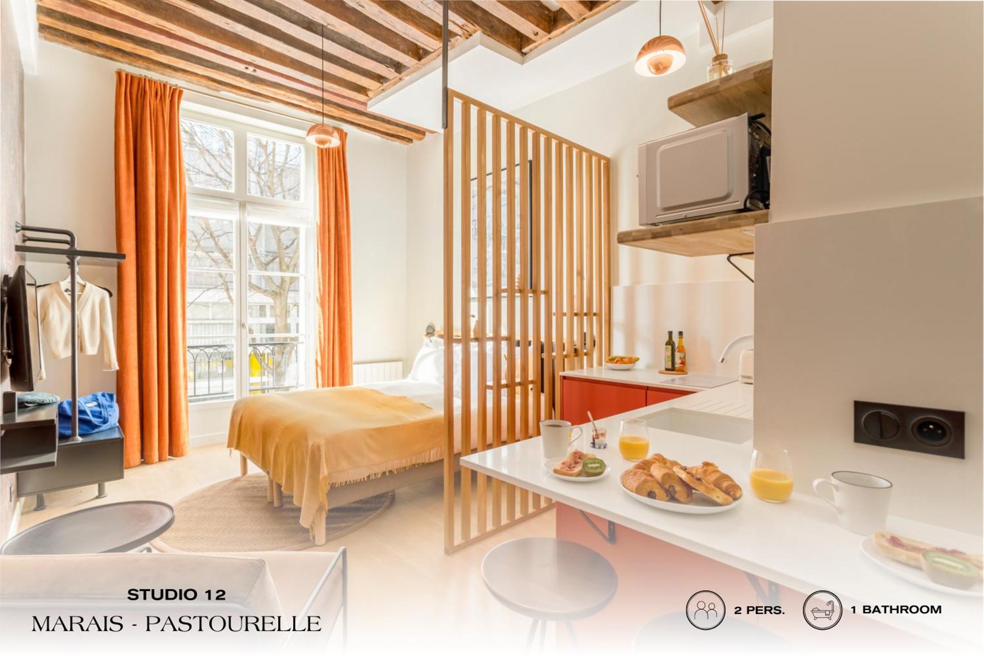 Apartament Beauquartier - Marais, Pastourelle Paryż Zewnętrze zdjęcie
