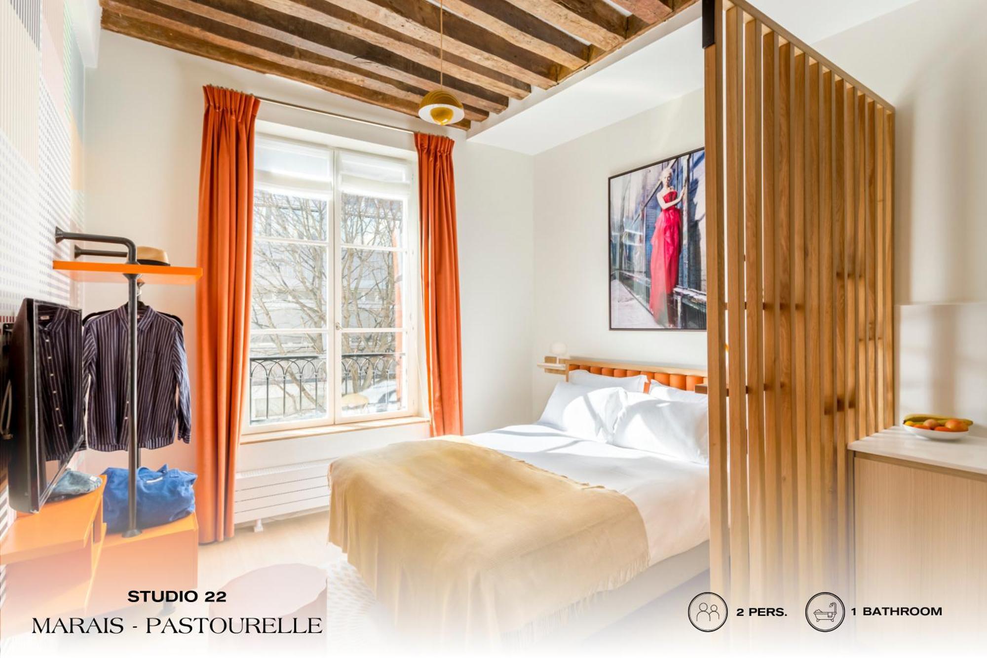 Apartament Beauquartier - Marais, Pastourelle Paryż Zewnętrze zdjęcie