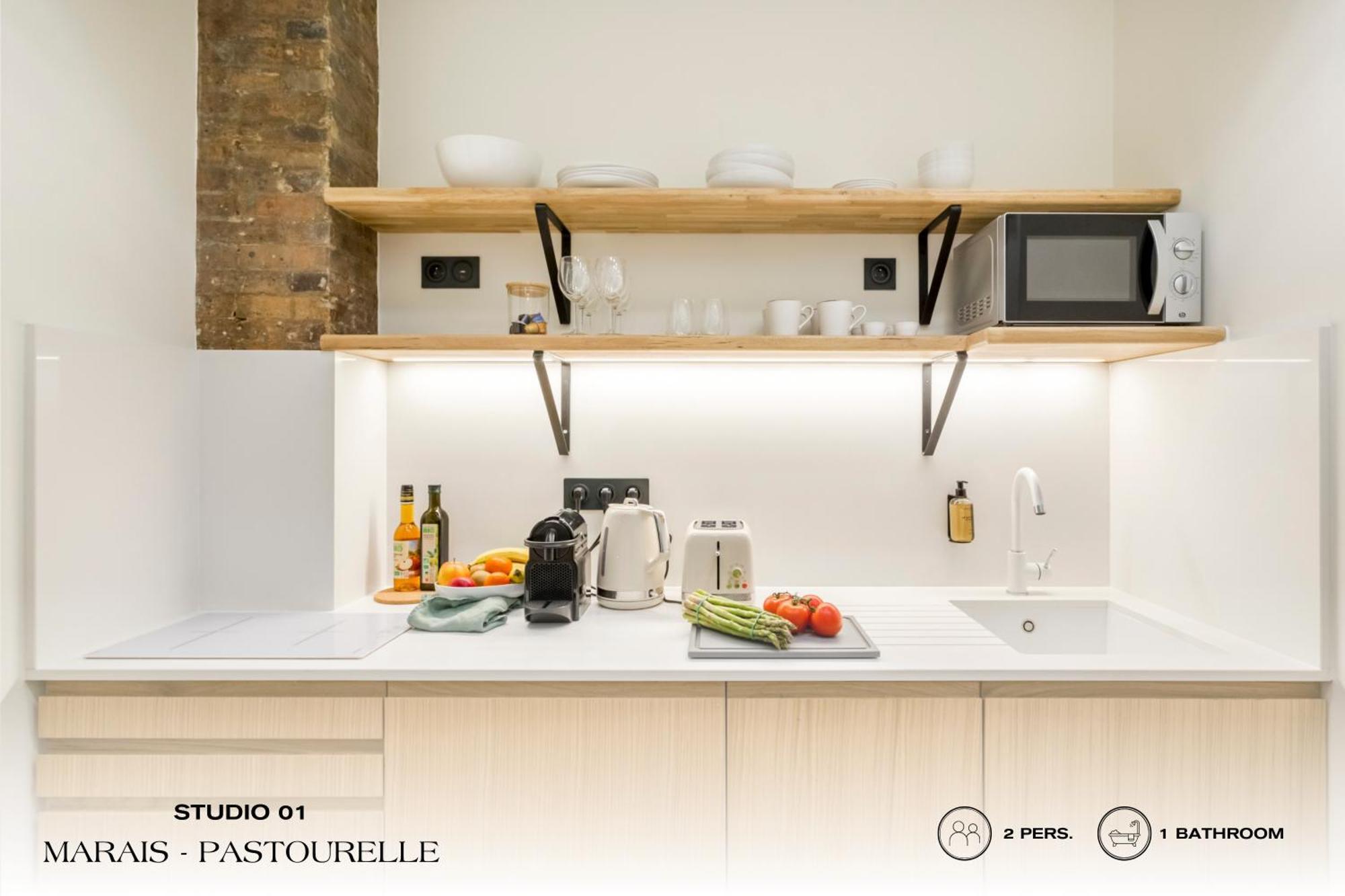 Apartament Beauquartier - Marais, Pastourelle Paryż Zewnętrze zdjęcie