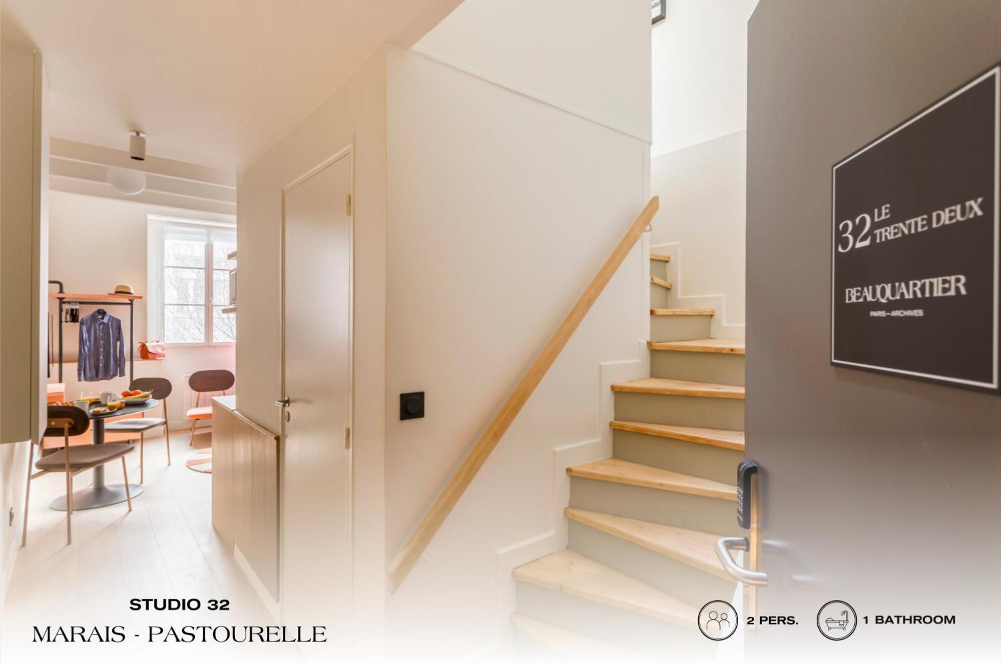 Apartament Beauquartier - Marais, Pastourelle Paryż Zewnętrze zdjęcie