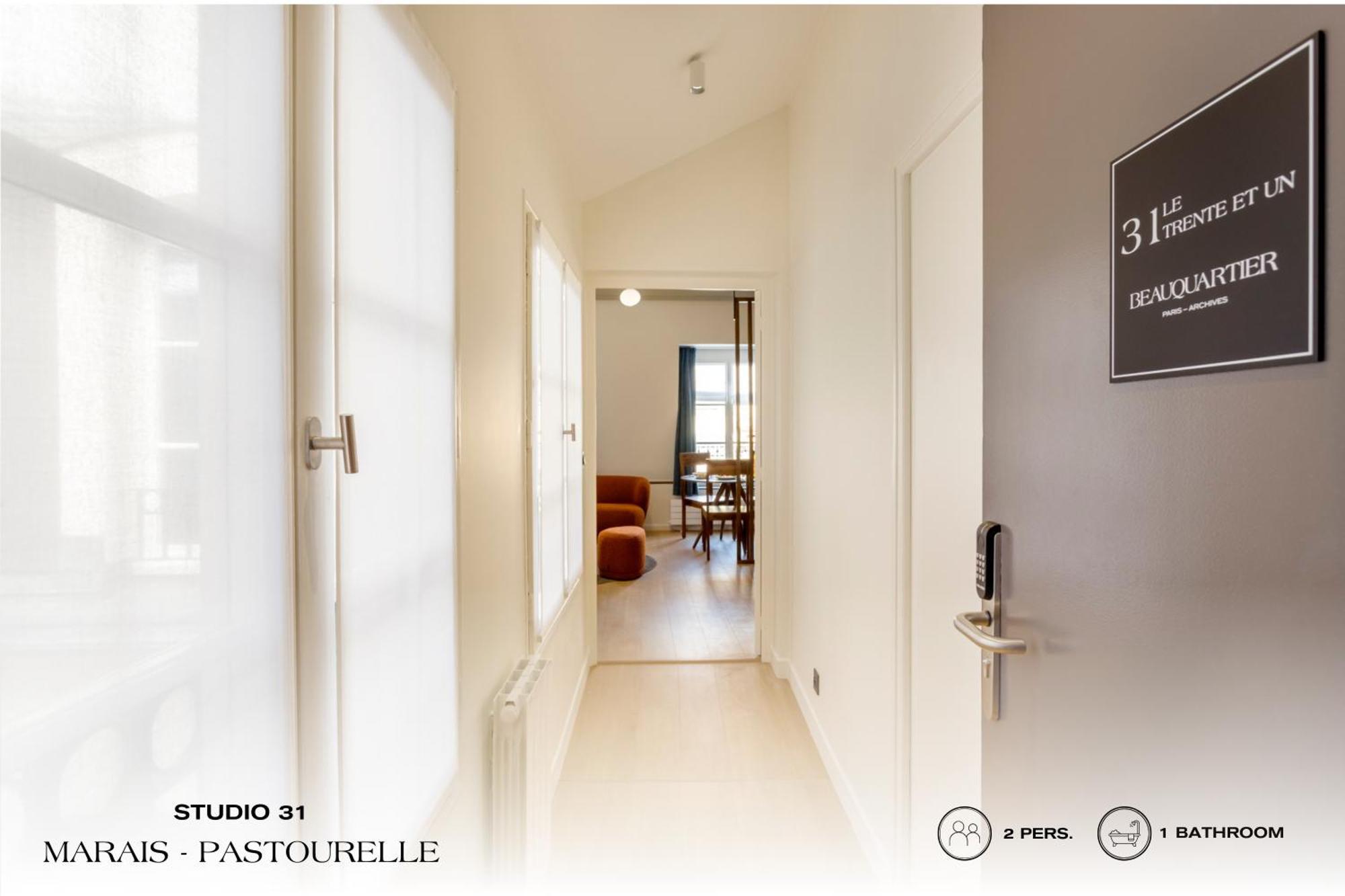 Apartament Beauquartier - Marais, Pastourelle Paryż Zewnętrze zdjęcie