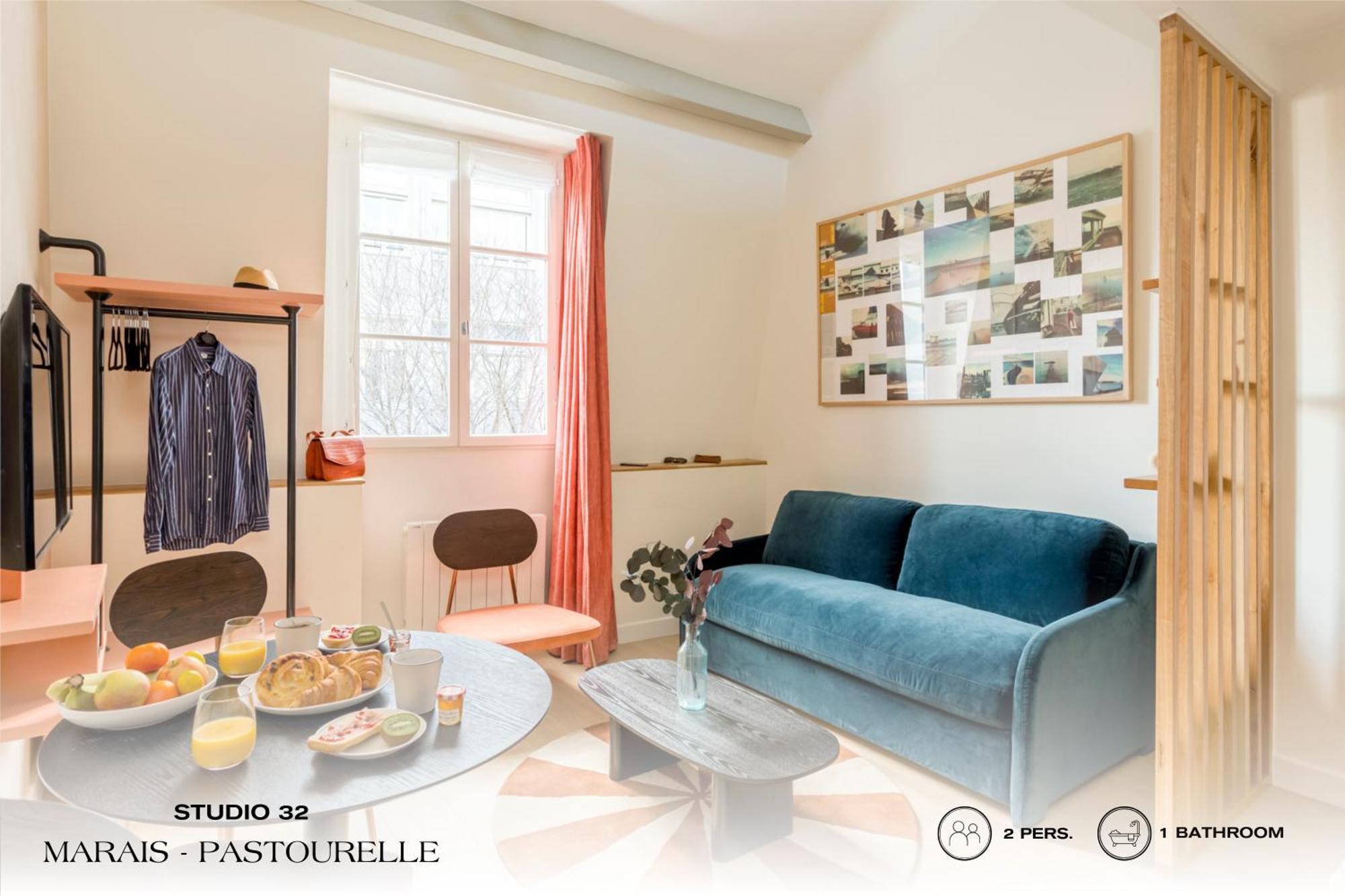 Apartament Beauquartier - Marais, Pastourelle Paryż Zewnętrze zdjęcie