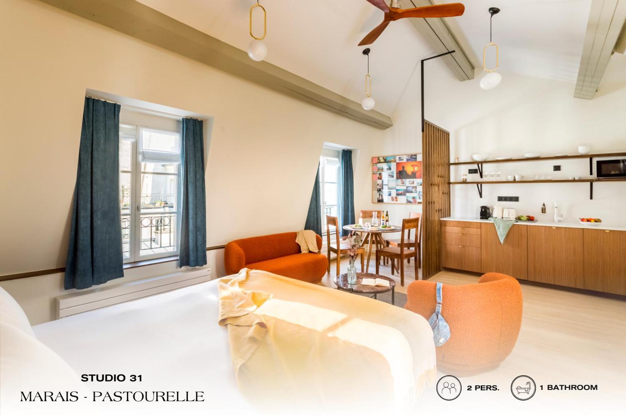 Apartament Beauquartier - Marais, Pastourelle Paryż Zewnętrze zdjęcie