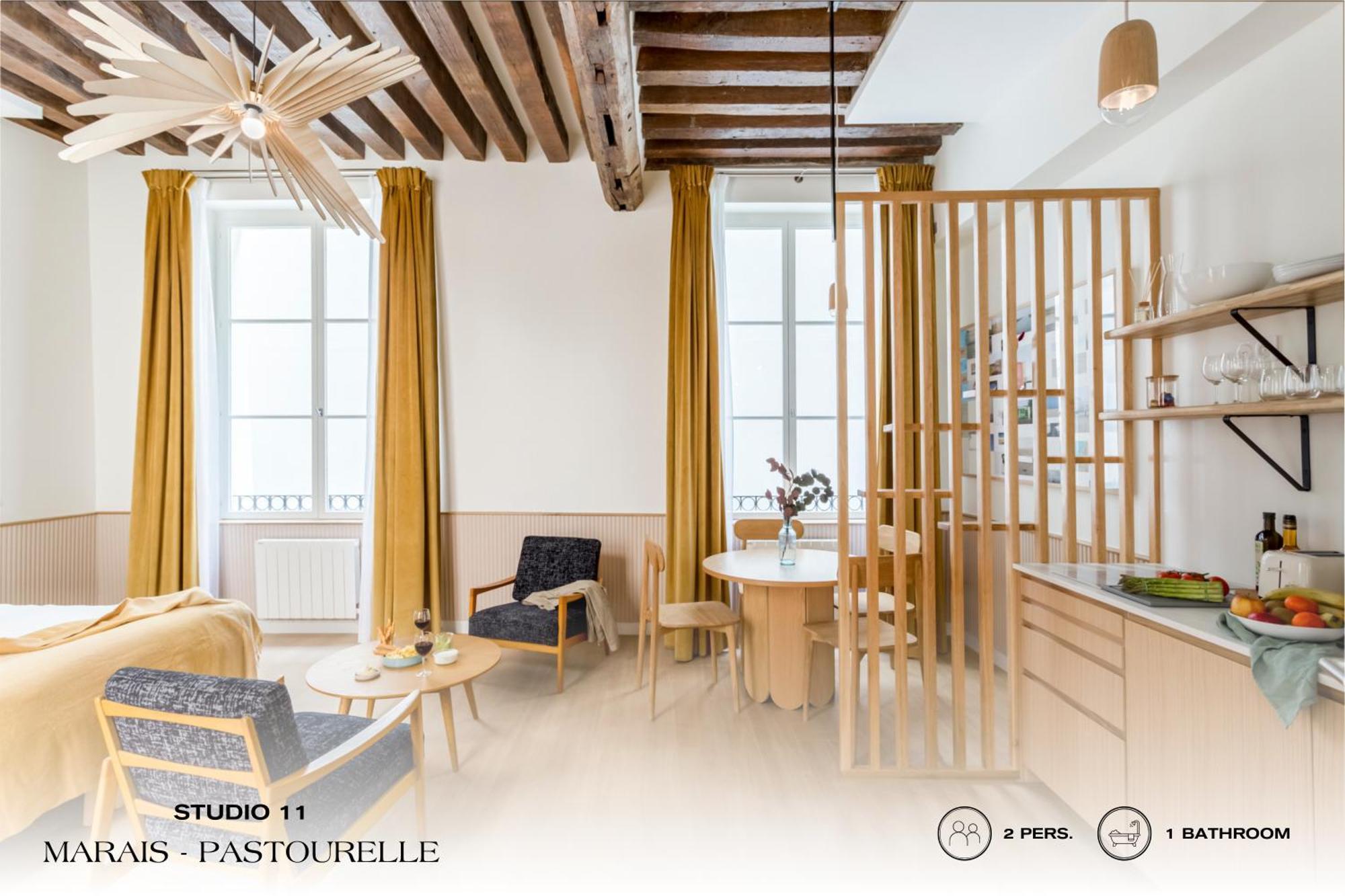 Apartament Beauquartier - Marais, Pastourelle Paryż Zewnętrze zdjęcie