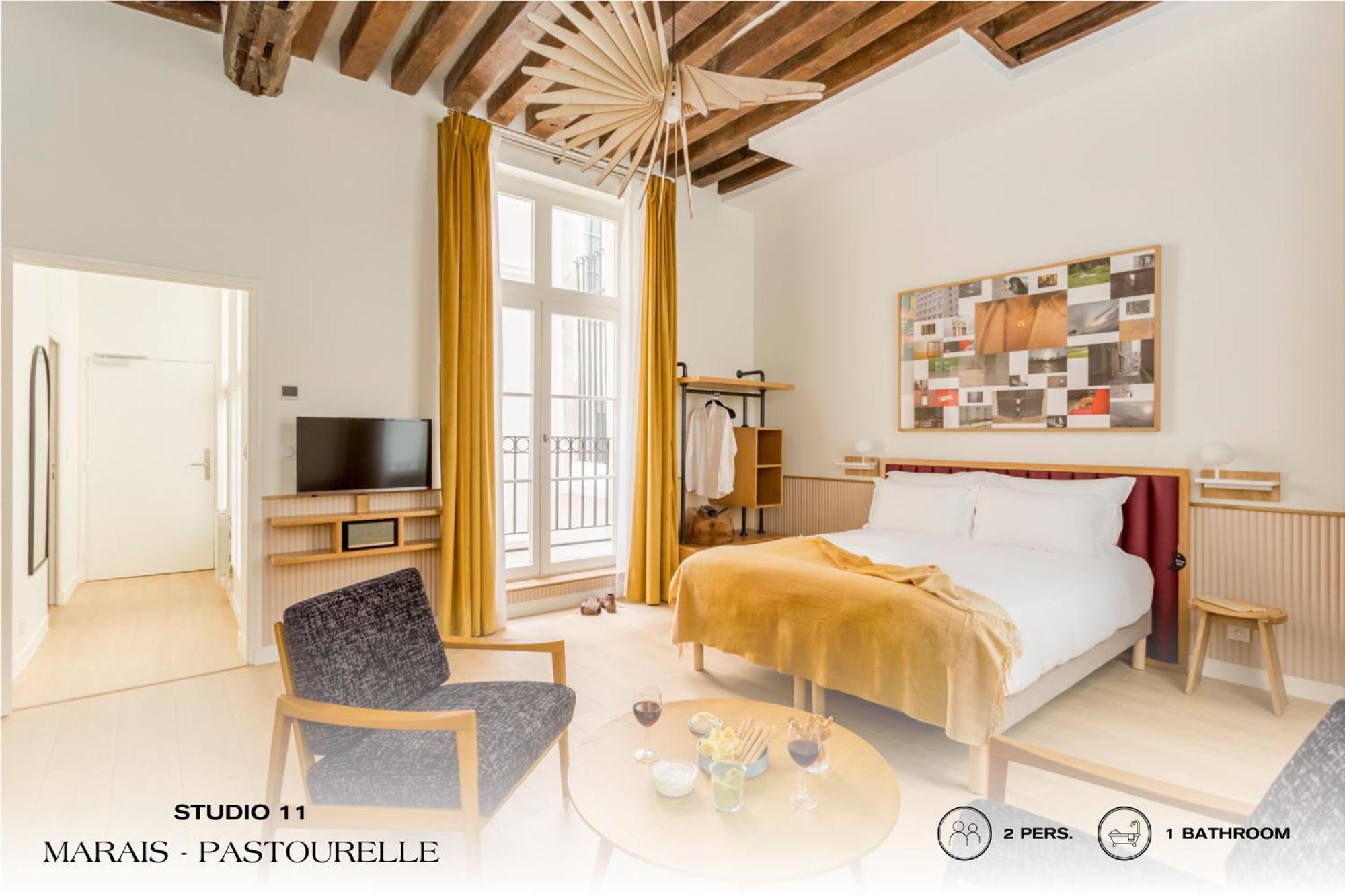 Apartament Beauquartier - Marais, Pastourelle Paryż Zewnętrze zdjęcie