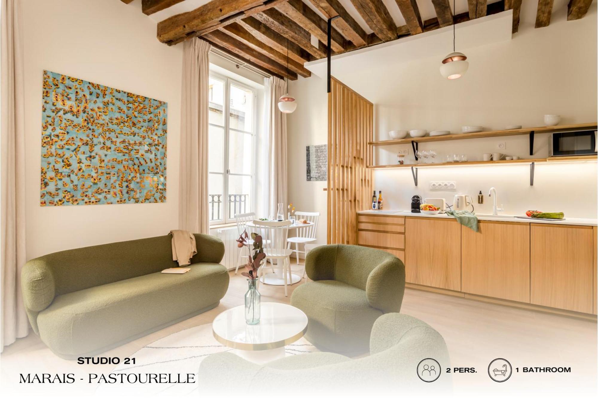 Apartament Beauquartier - Marais, Pastourelle Paryż Zewnętrze zdjęcie