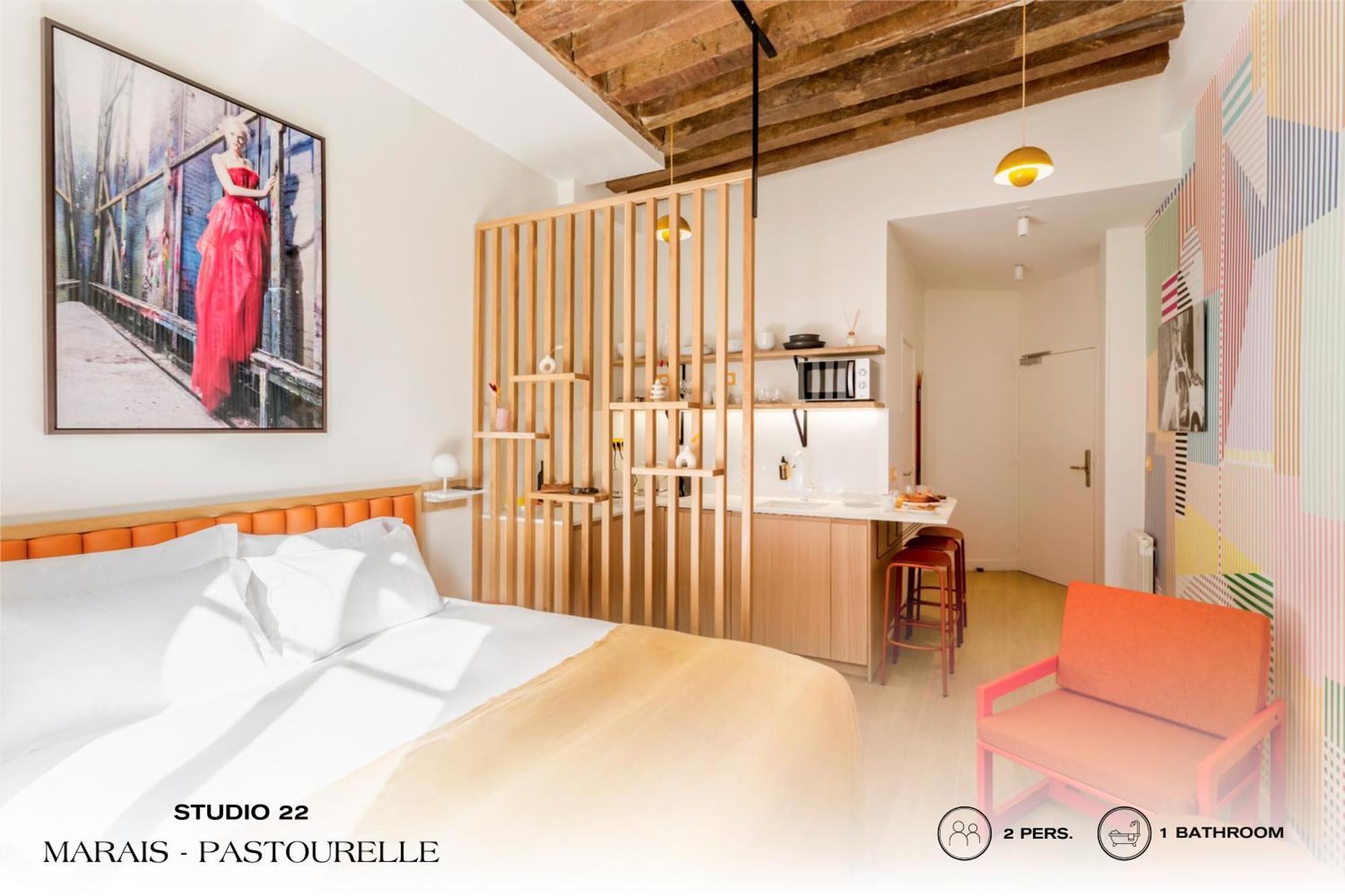 Apartament Beauquartier - Marais, Pastourelle Paryż Zewnętrze zdjęcie