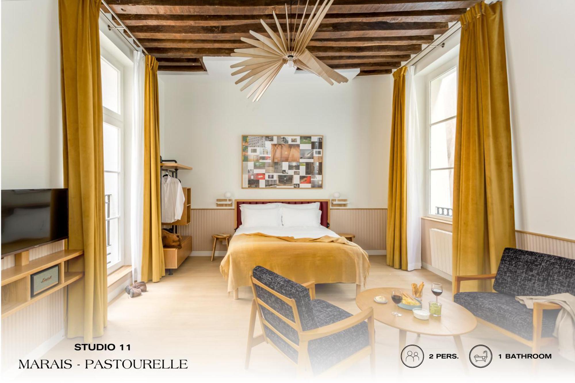 Apartament Beauquartier - Marais, Pastourelle Paryż Zewnętrze zdjęcie